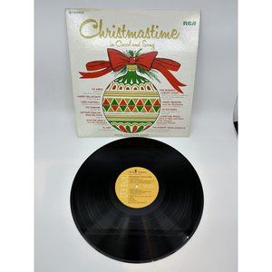 CHRISTMASTIME IN CAROL AND SONG RCA LP VINYL Special Collector's Edition Vintage